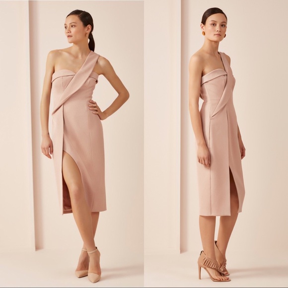 keepsake one shoulder dress